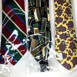 BUY 1 GET 2 FREE! NEW Brand Name Men’s Neck Tie 100% Silk